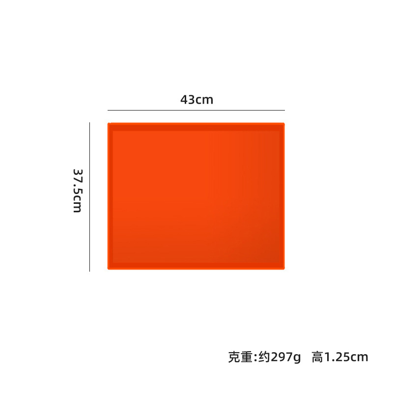 Picture of Cross-border dedicated to barbecue oven silicone oven mat baking tray protection mat outdoor camping high temperature resistant silicone barbecue mat