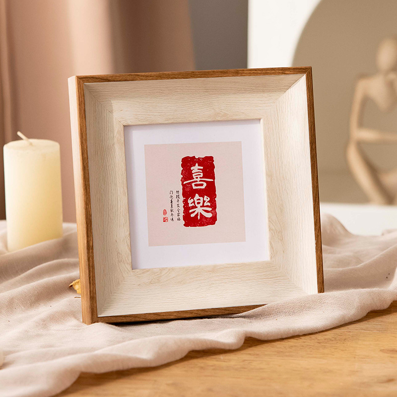 Picture of Photo frame hanging wall photo wall 6 inch 5 inch A4 wedding photos couples Family 7 inch ornaments 8 inch 10 inch picture frame