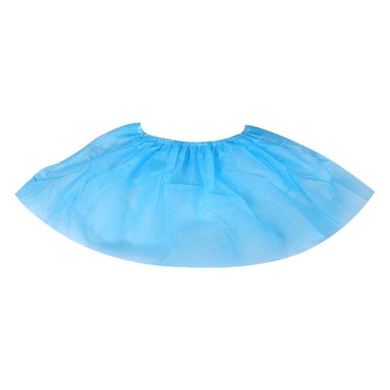 Non-woven shoe covers wholesale household dust-proof non-slip wear-resistant breathable machine room factory Special wholesale non-woven shoe covers