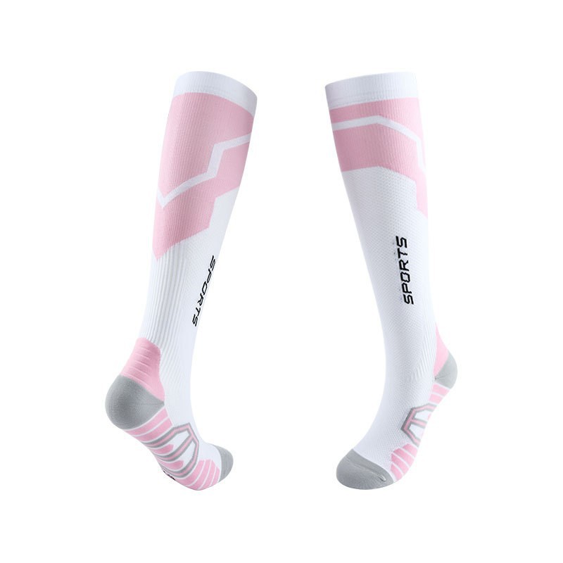 Picture of Autumn and Winter Professional Cycling Socks for Men and Women, Skipping Rope, Running Sports Socks, Slim and Beautiful Leg Pressure Socks, Long Compression Socks