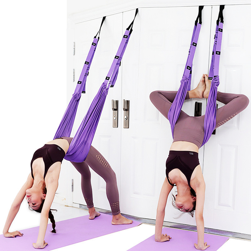 Picture of Lower Waist Trainer Second Generation Yoga Rope One-Word Horse Open Hip Elastic Stretch Bar Rear Curved Women's Door Inverted Rope Stretch Belt