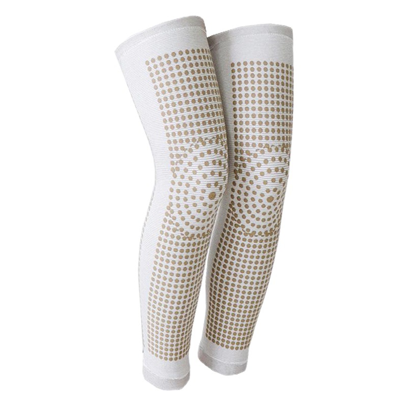 Mugwort Foaming Magnetic Therapy Self-Heating Men's and Women's Extra-Long Elderly People's Cold Protection Winter Old Cold Legs Knee Pad Physiotherapy