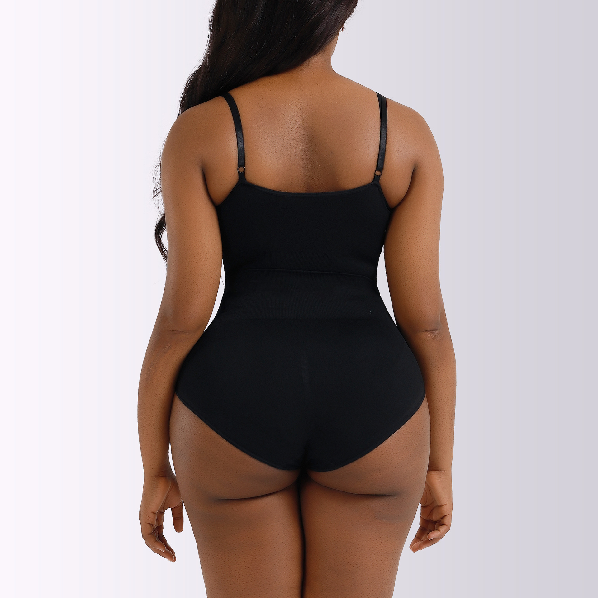 Picture of European and American plus size Postpartum Hip Lifting Seamless Body Shaping Clothes Women's Full Body Sling Abdomen Tinting Body Underwear