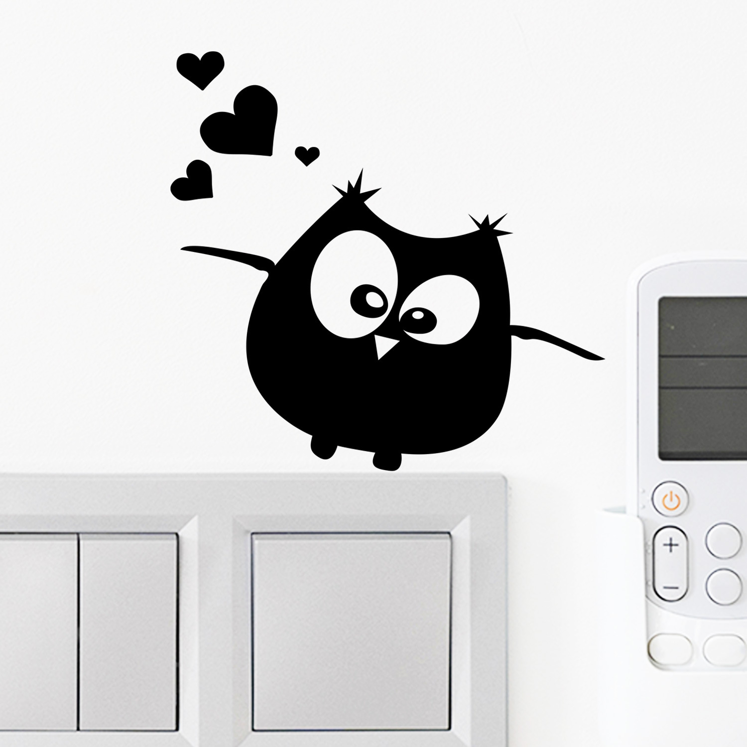 Picture of Cute Owl Switch Sticker Home Decorative Wall Sticker Living Room Bedroom Study Cross Border Removable MUK4764