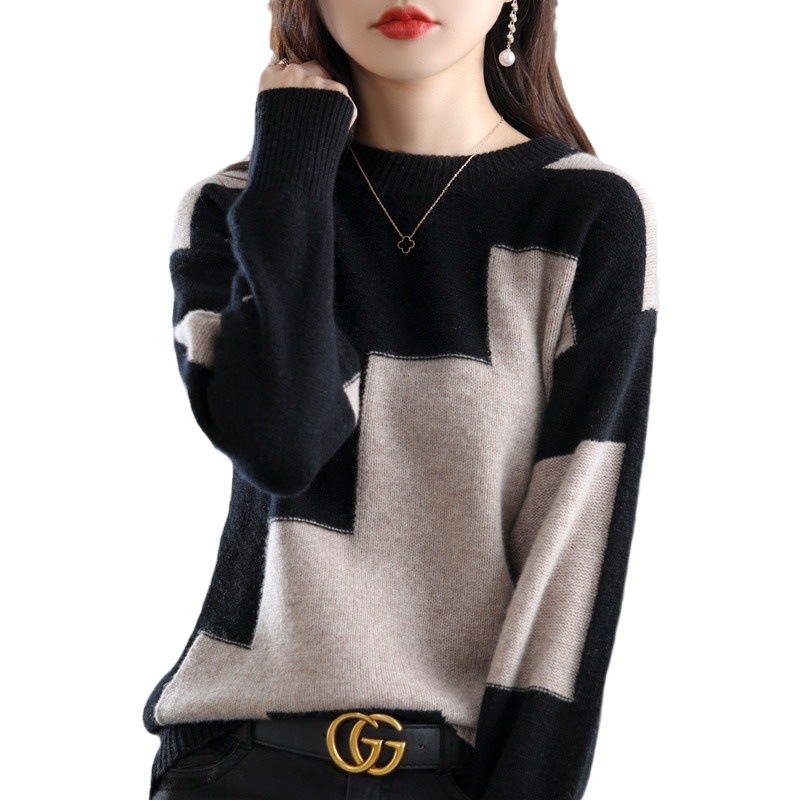 Autumn and Winter Clothing 2024 New Popular Tops, This Year's Popular Women's Sweaters, Fashionable and Fashionable Bottoming Shirts