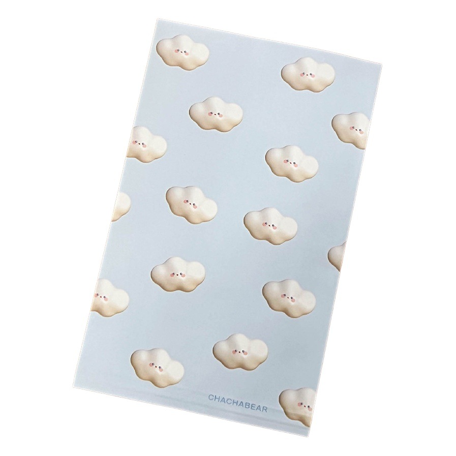 Cute Cartoon Pattern Gift Paper Bag Baking Small Items Storage Bag Girl Heart Snack Self-Sealing Packaging Bag Soft and Cute