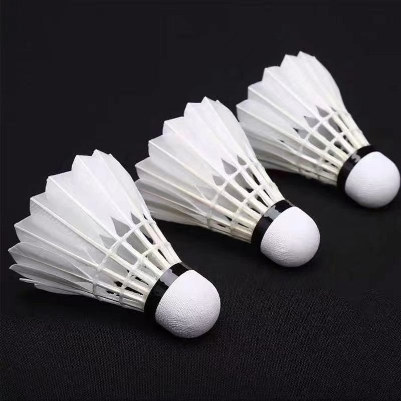 Badminton resistant goose feather competition, learning students, entertainment training, duck feather badminton delivery
