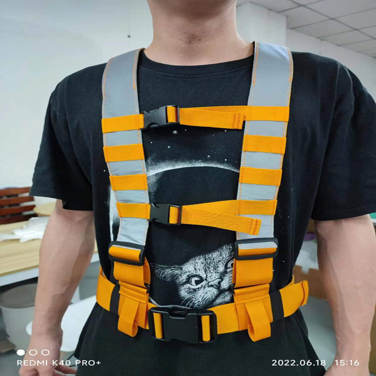 Field Law Enforcement Instrument Law Enforcement Recorder Vest Interphone Hanging Buckle Vest Belt Safety Elastic Elastic Strap Strap