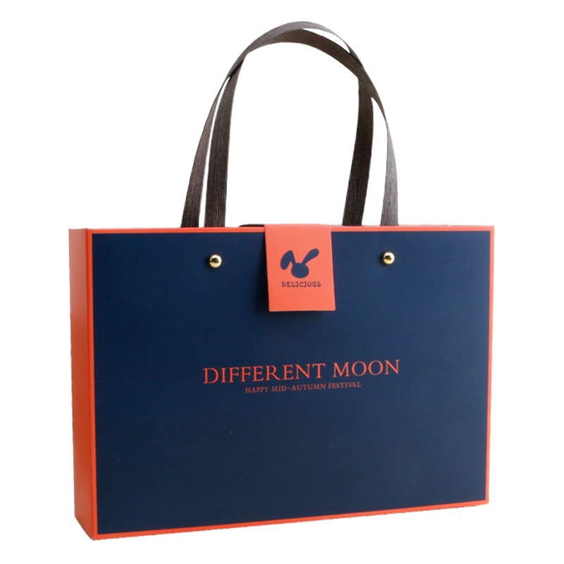Wholesale 2024 new ice moon cake box souffle baking 80 grams Mid-Autumn gift moon cake gift box packaging box