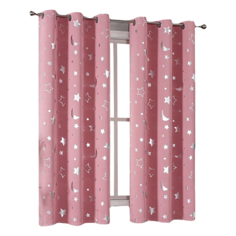 Source factory high precision full shading curtains cross-border Amazon curtains finished curtains provide Pictures