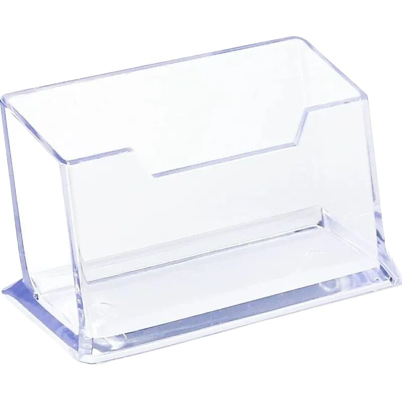 Business card holder creative transparent acrylic card storage box business large capacity business card box factory wholesale