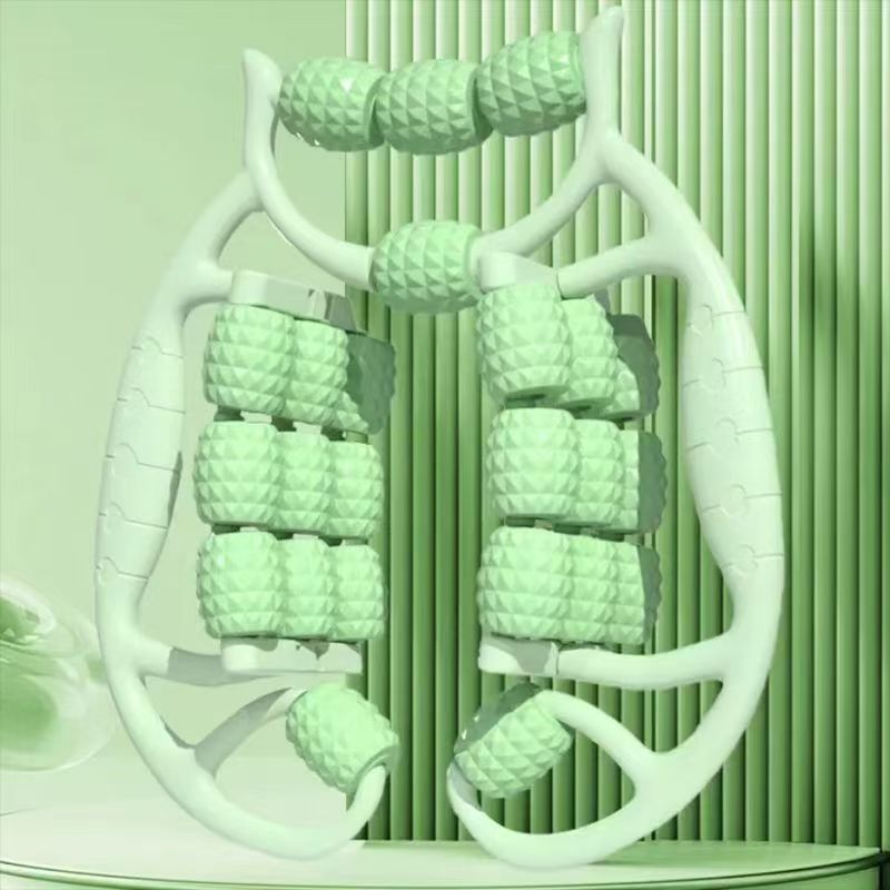 Leg massager, roller, ring clamp roller, large and small leg muscle relaxer, leg roller, mace massage, yoga