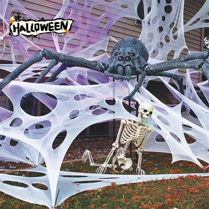 Picture of Special Offer Horror Decorative Cloth Amazon Spider Web Halloween Spider Web Halloween Spider Web