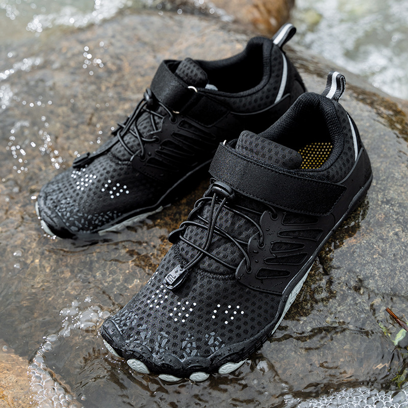 New Five-Finger Rock Climbing Shoes Cross-Border Outdoor Couple River Tracing Shoes Water Sports Diving Beach Shoes Amphibious Shoes