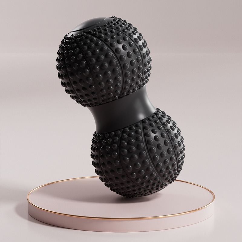 Picture of Fascia ball foot massage double ball peanut ball deep muscle relaxation hedgehog ball shoulder neck stretch yoga fitness ball