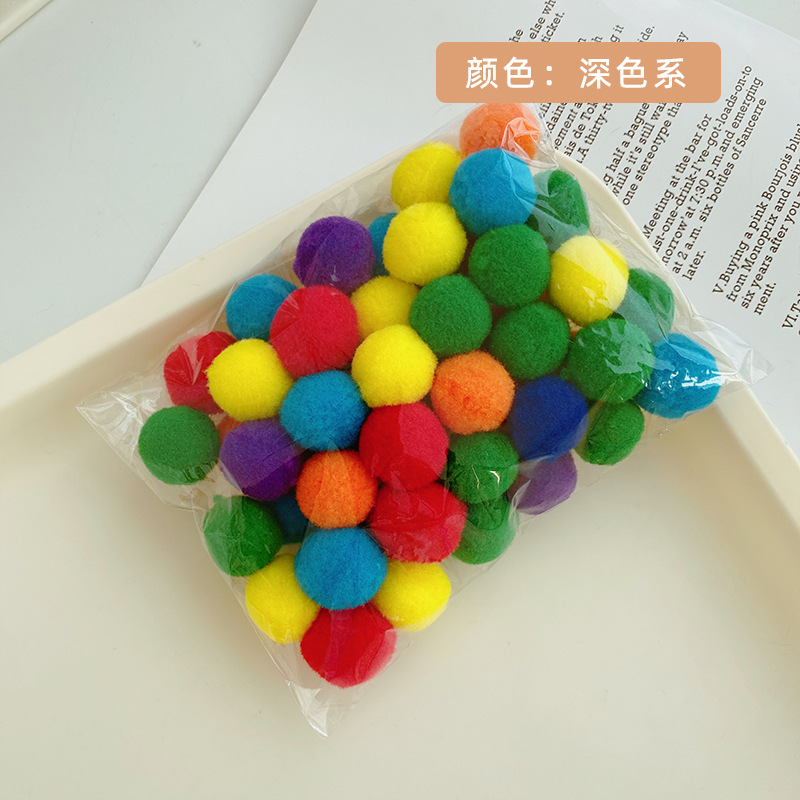 Picture of Colorful Macaron Hair Root Encryption Handmade Hair Root Twisting Stick DIY Kidsren's Toy Making Art Material Package