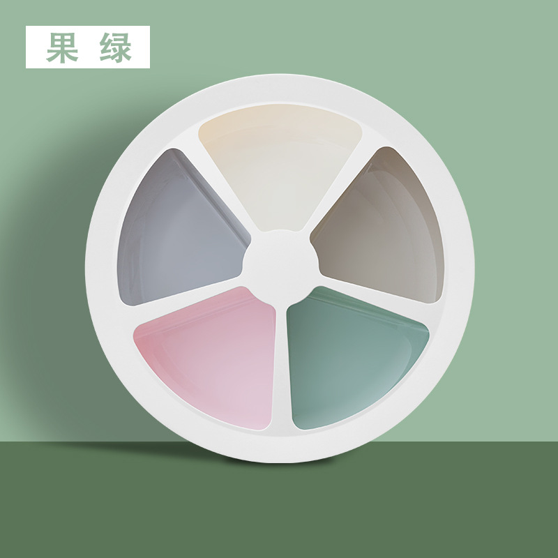 Picture of Lemon Fruit Plate Candy Box Light Luxury Creative Flower Type Split New Year Nut Dried Fruit Plate Factory One Piece