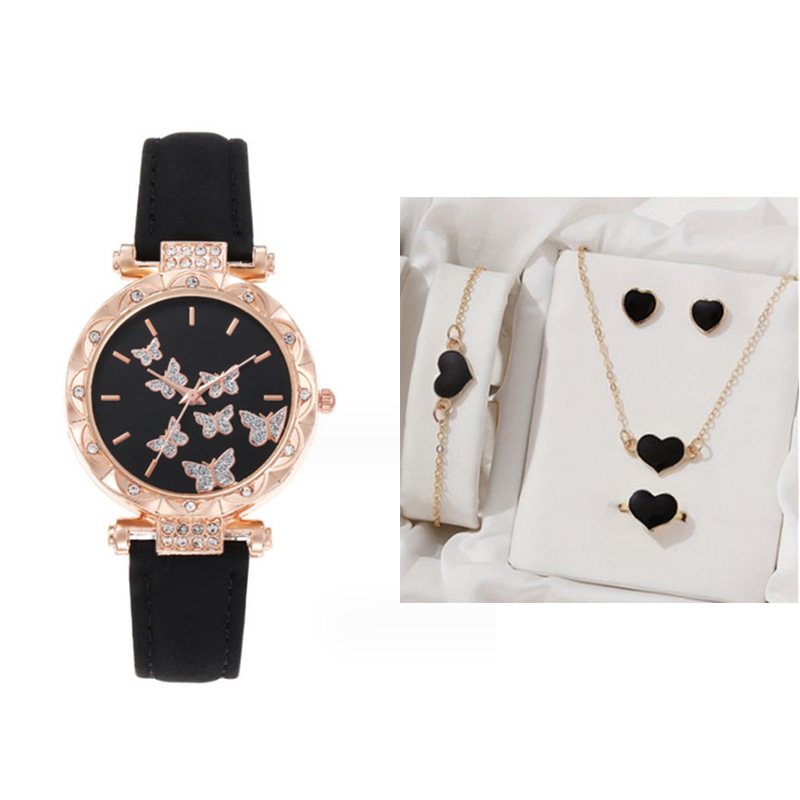 Picture of New TikTok Popular Women's Watch Fashion Simple Watch Butterfly Digital Belt Watch Wholesale