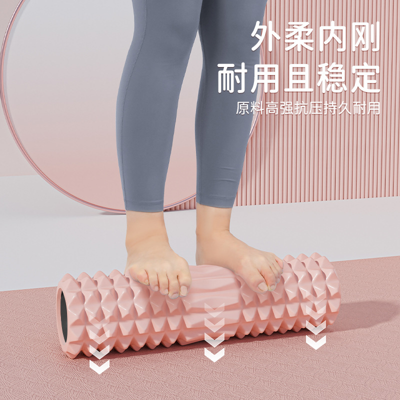 Picture of SanFan yoga column 33cm-45cm foam shaft massage suit spike massage stick hedgehog fascia ball roller