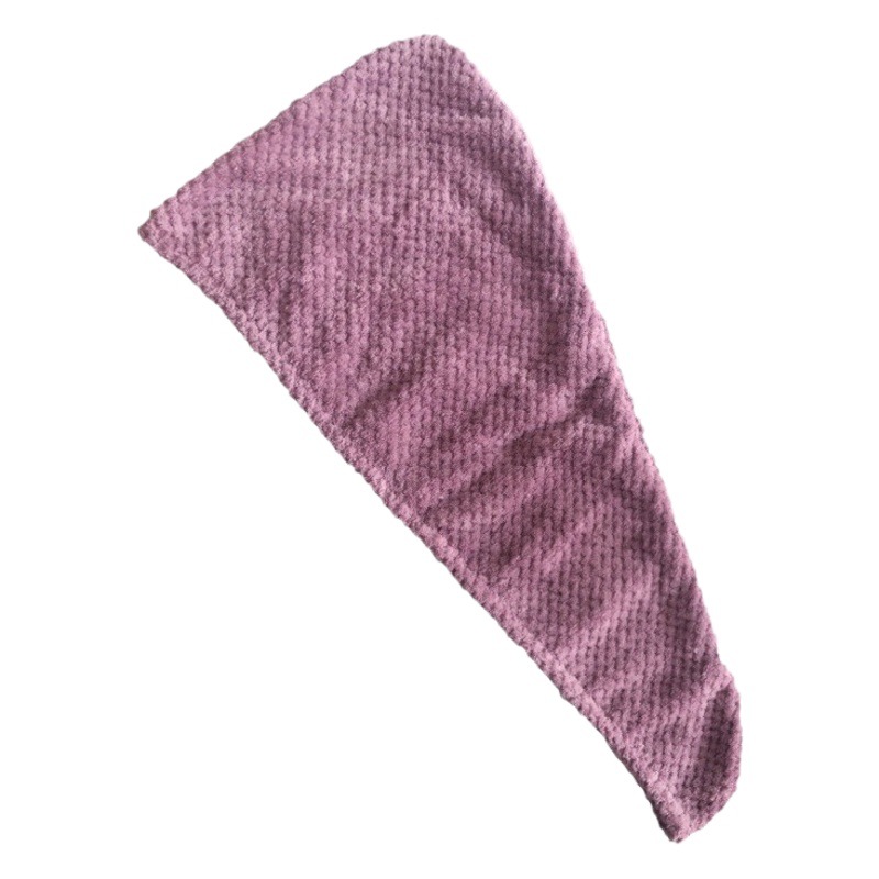Cross-border Coral Fleece Absorbent Dry Hair Cap Microfiber Pineapple Lattice Hair Wash Hair Wrap Cartoon Household Shower Cap