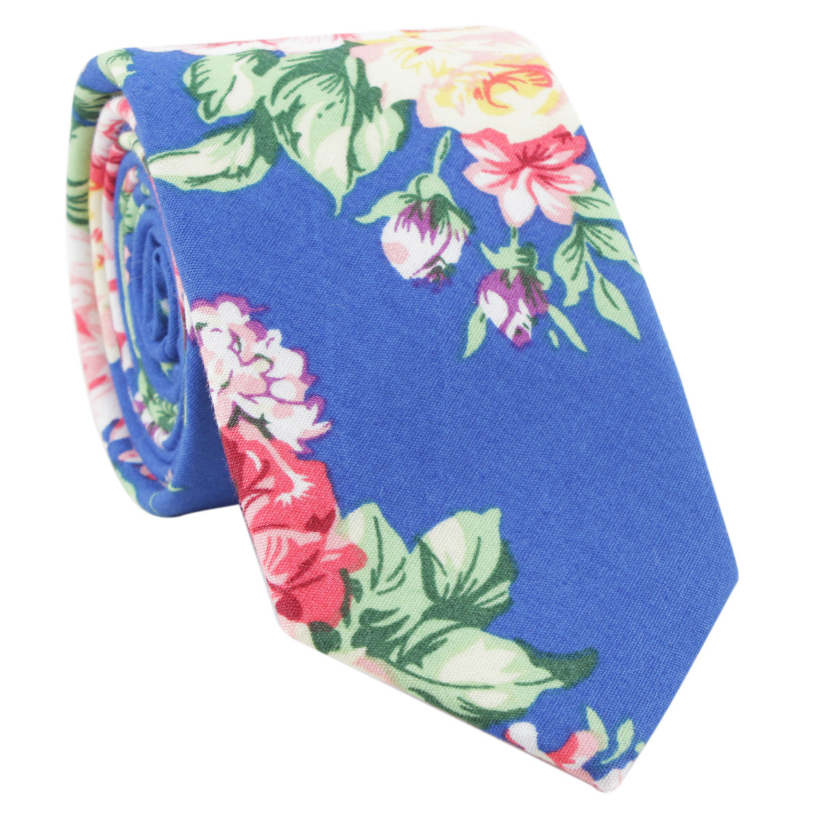 Picture of Cotton tie men's printed fashion casual flower cotton narrow tie AliExpress tie cross-border e-commerce supplier