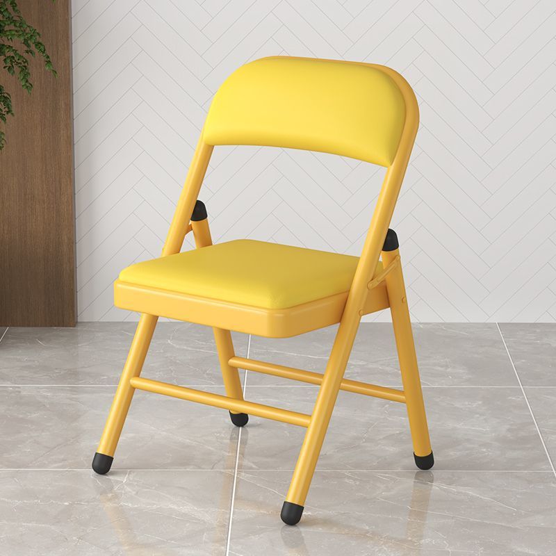 Picture of Simple stool, back chair, home folding chair, portable computer chair, training conference chair, dining chair, dormitory office chair