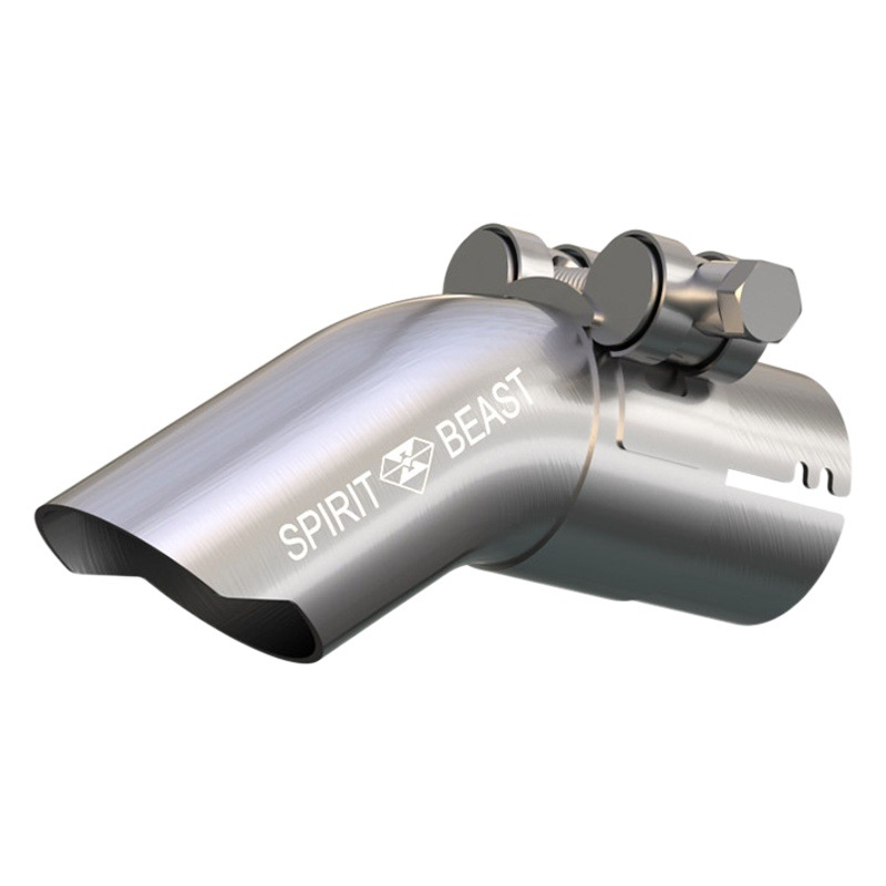 Motorcycle Ninja400 Decorative Bent Pipe Modification Suitable for Kawasaki Stainless Steel Downward Bent Pipe Z400 Accessories