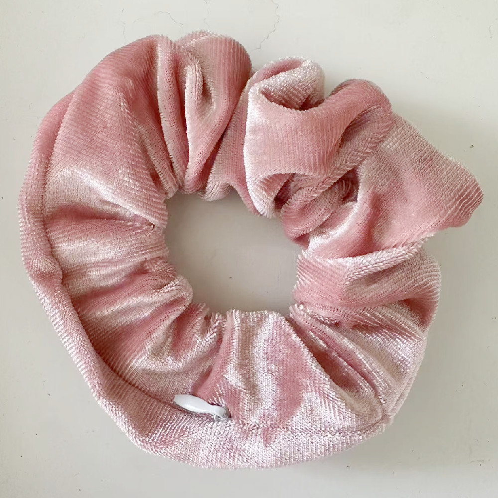Picture of European and American Tie-Dye Korean Velvet Zipper Hair Band Cross-Border E-Commerce Amazon Aliexpress Headband Wholesale 46 Colors