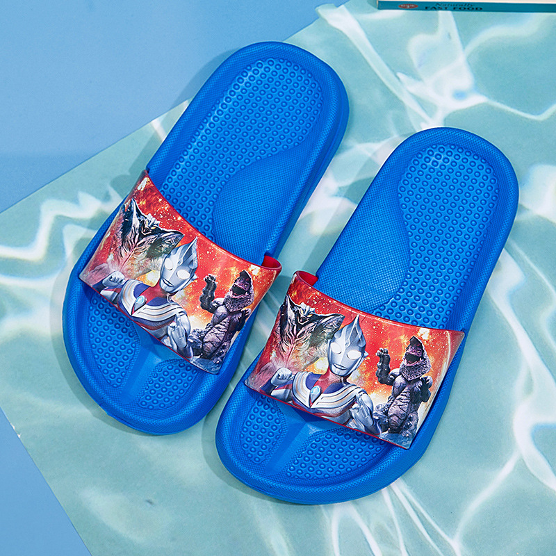 [70% discount] children's slippers bathroom bath summer new non-slip home indoor parent-child cartoon beach shoes