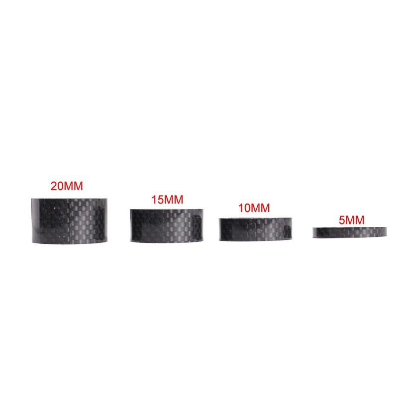 Mountain Road Bike Carbon Fiber Washer 28.6mm Front Fork Washer Bowl Washer 3/5/10/15/20mm