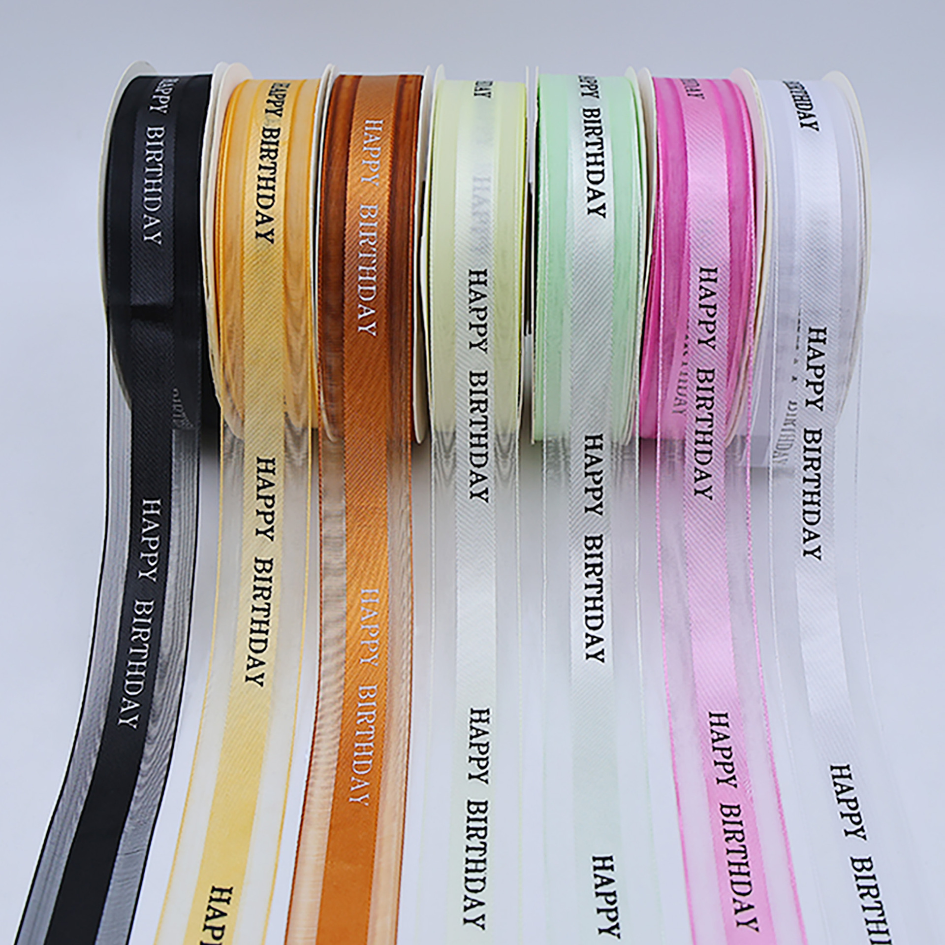 Picture of Gift Box Ribbon Packaging Ribbon Decorative Belt Tie Ribbon Baking Ribbon Birthday Logo Edge Gift Tie Satin