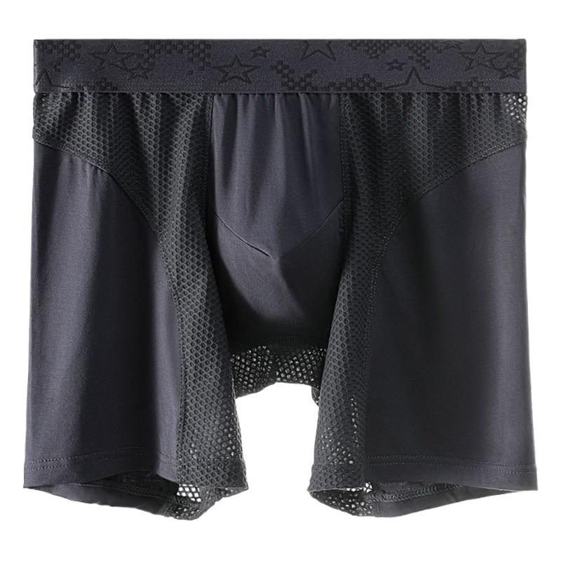 Ao Element Men's Long Sports Underwear Boxers Anti-wear Leg Running plus size Boxer Shorts Training Underpants