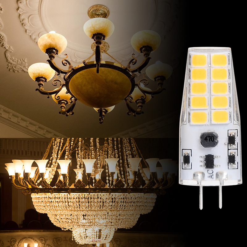 Picture of Wholesale GY6.35 feet thick led small corn 20LED-2835SMD low voltage 12V-24v dimming bubble manufacturers