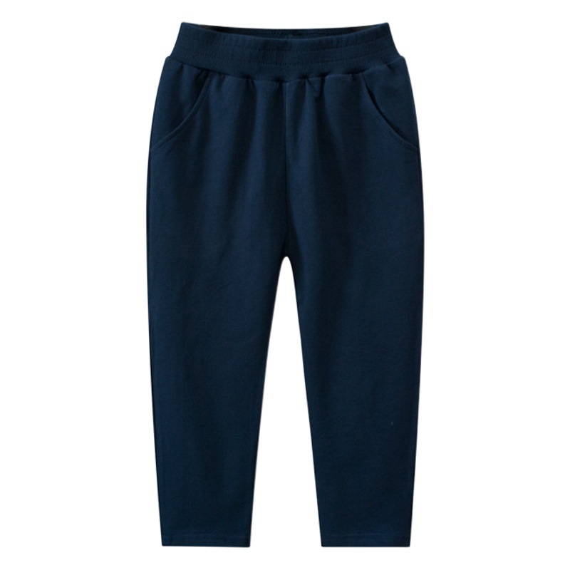 27Kids children's clothing autumn new children's sports pants cotton straight solid color cross-border live broadcast supply one-piece delivery