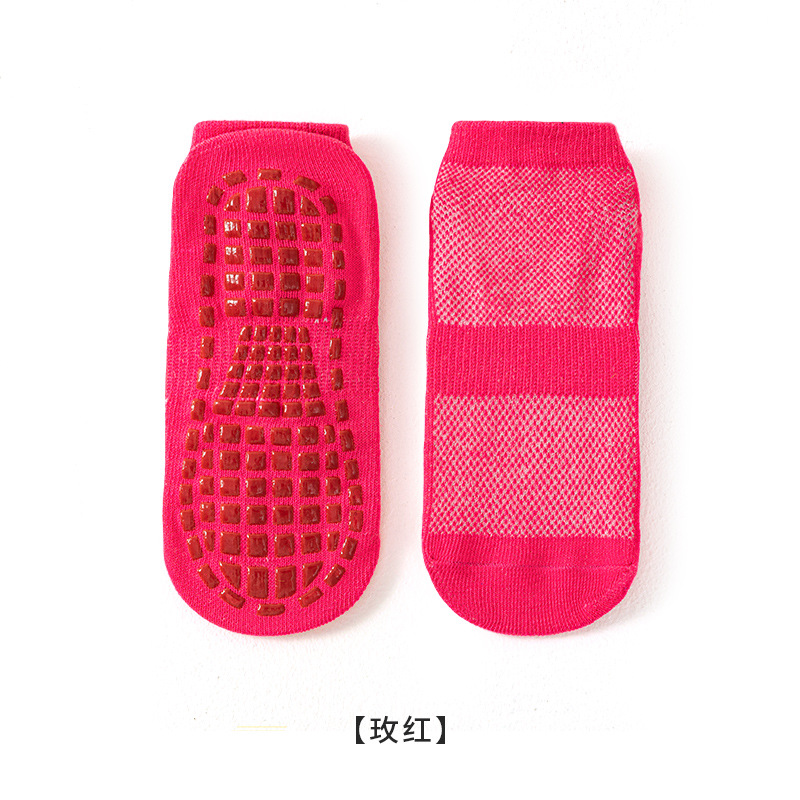 Picture of [Factory wholesale] Children's trampoline dispensing non-slip floor socks summer mesh breathable playground socks