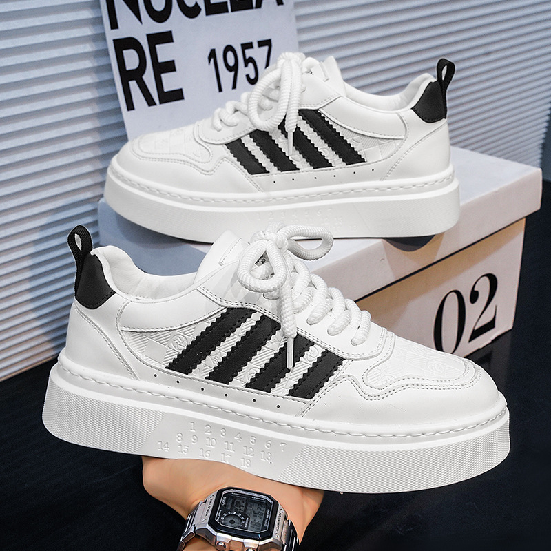 Men's Shoes Autumn New Casual White Shoes Men's Simple Niche Comfortable Board Shoes Fashion All-match Shoes Wholesale Foreign Trade