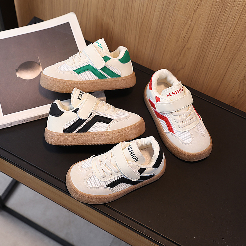 Children's casual sports shoes, boys' spring board shoes, leather soft-soled girls' casual shoes, primary school snowboard shoes