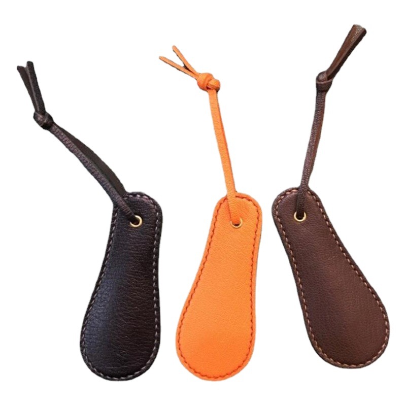 Spot Leather Shoe Puller Shoe Puller Stainless Steel Full Bag Leather Shoe Puller Color Portable PU Wrap Shoe Puller