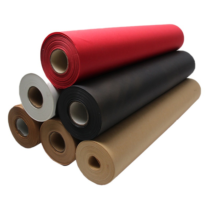 In stock direct supply Kraft paper message painting handmade paper gift artwork Three-dimensional flowers DIY wrapping paper