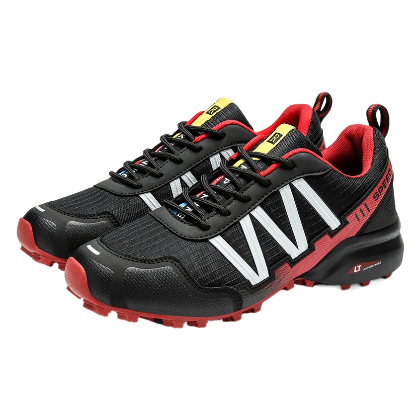 Spring and summer shoes outdoor mountaineering casual sneaker fashion mesh men's shoes low-top running shoes trendy men's shoes