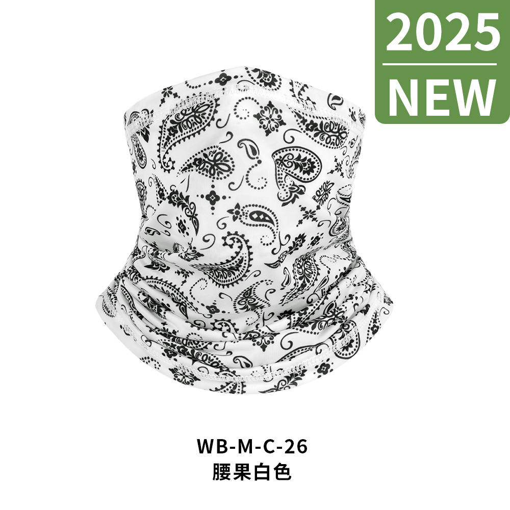 Picture of Outdoor breathable sunscreen breathable Ice Silk sports turban scarf Fishing Magic face scarf collar riding mask headgear
