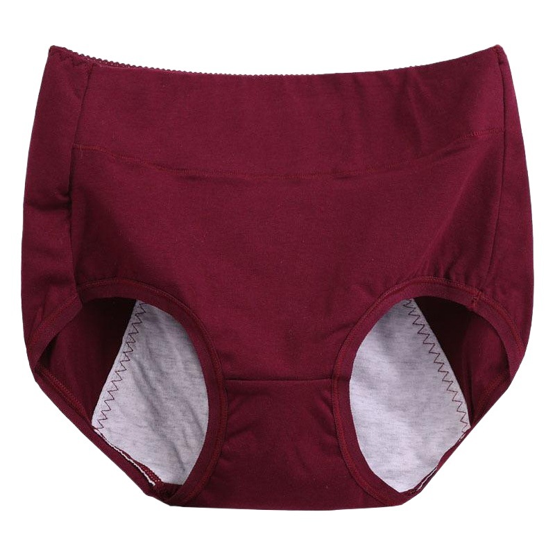 630 Ladies Physiological underwear fat mm200 kg menstrual leak-proof cotton underwear big aunt plus fat plus size underwear