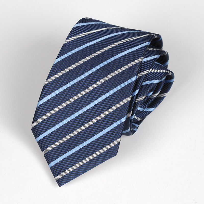 Picture of Tie 6cm Men's Striped Formal Business Professional Black Tie Team Wedding Red Tie Manufacturer Wholesale