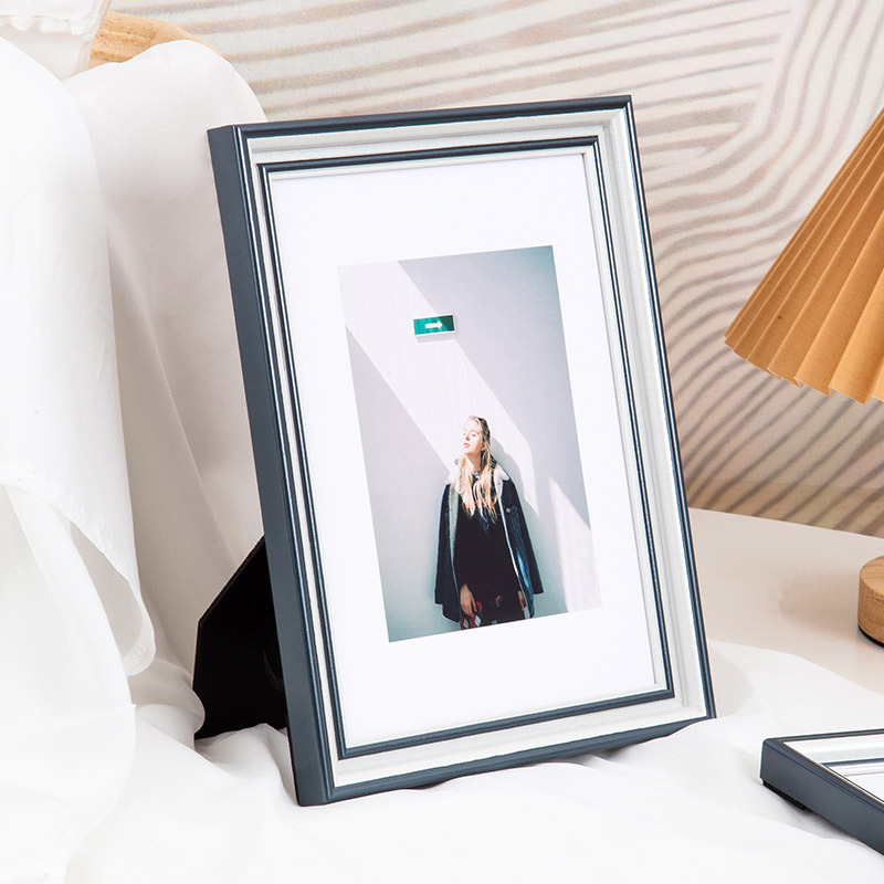 Picture of Scandinavian Creative Photo Frame Table High-End 6inch 7inch Accessible Luxury Desktop Ornaments Photo Wall Decoration Plus Printed Photo Frame