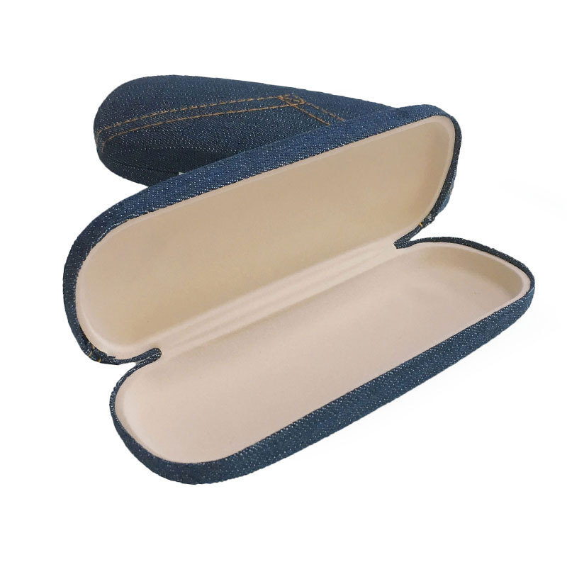 Picture of Korean Style Denim Glasses Case, Glasses Frame Storage Box, Fiber Glasses Cloth, Three-Purpose Screwdriver and Other Wholesale Trends Necessary
