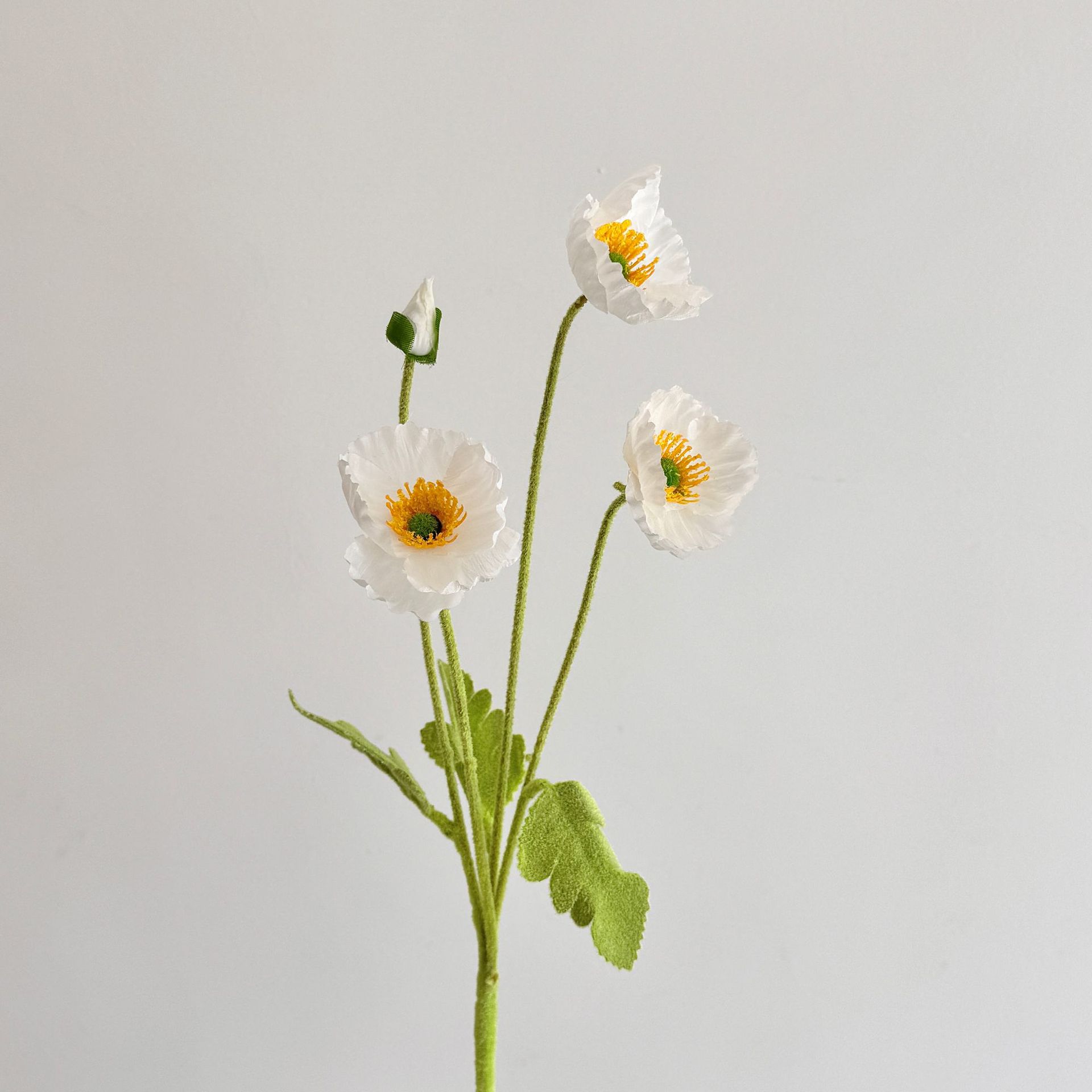 Picture of Poppy Artificial Flowers, High-End Realistic Wedding Scene Layout, Home Decoration Ornaments, Artificial Flowers, Silk Flowers, Artificial Flowers