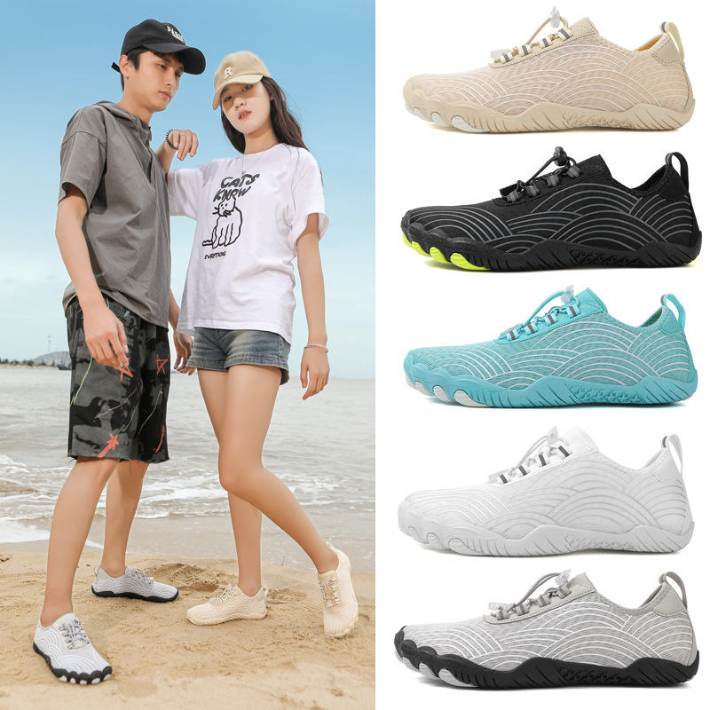All Cross-Border New Couple's River Tracing Shoes, Outdoor Swimming Beach Shoes, Lightweight Quick-Drying Wading Shoes, Mountaineering Five-Finger Shoes