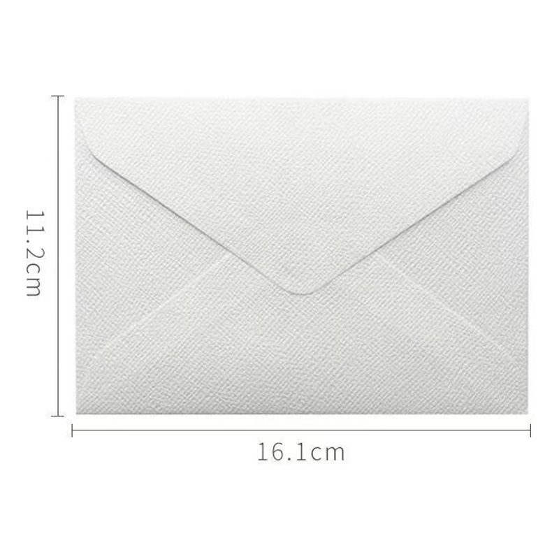 Linen Letter Paper Set, Retro Style Love Letter Invitation, High-End Business Invitation Postcard, Fire Paint Envelope Bag