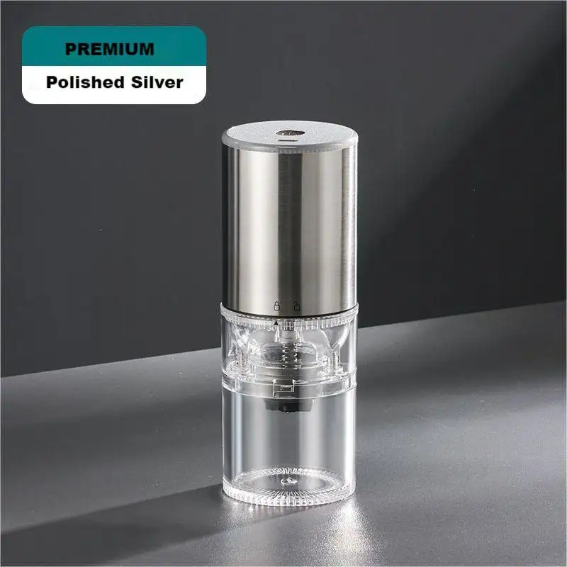 Picture of Cross-Border Portable Electric Coffee Grinder USB Rechargeable Coffee Grinder Coffee Grinder New
