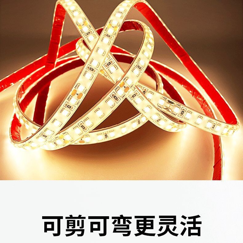 Picture of Highlight 2835 coated IP68 waterproof silicone low pressure 24v outdoor fountain swimming pool landscape lighting led strip